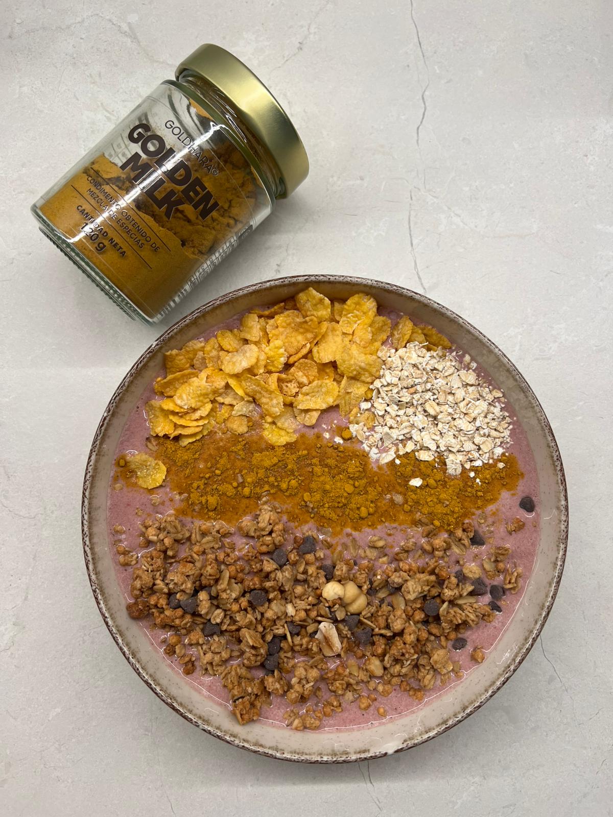 Golden Bowl de Yogurt: Un desayuno nutritivo y delicioso